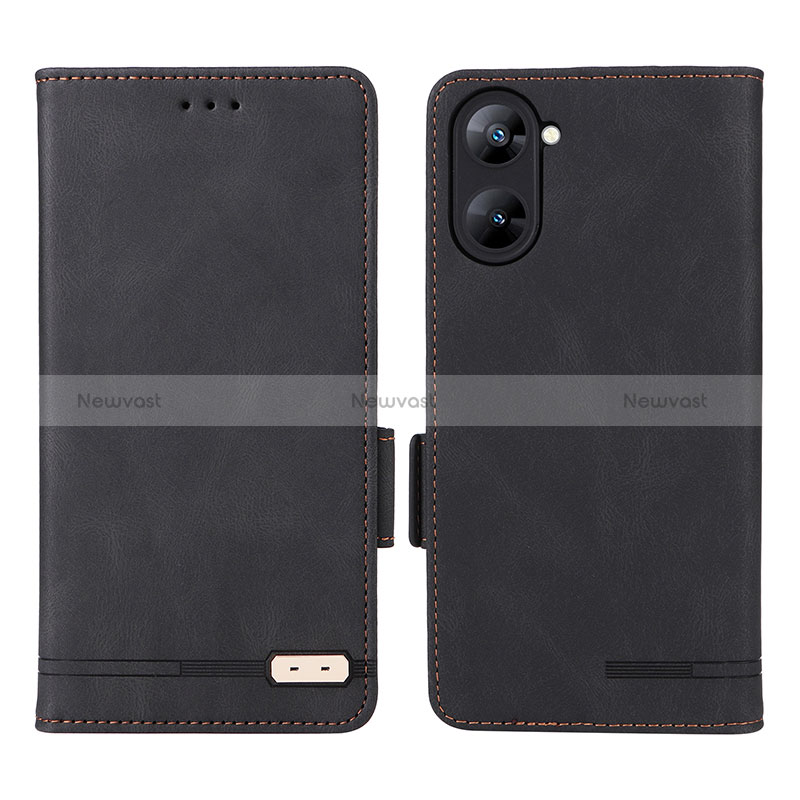 Leather Case Stands Flip Cover Holder L06Z for Realme 10S 5G