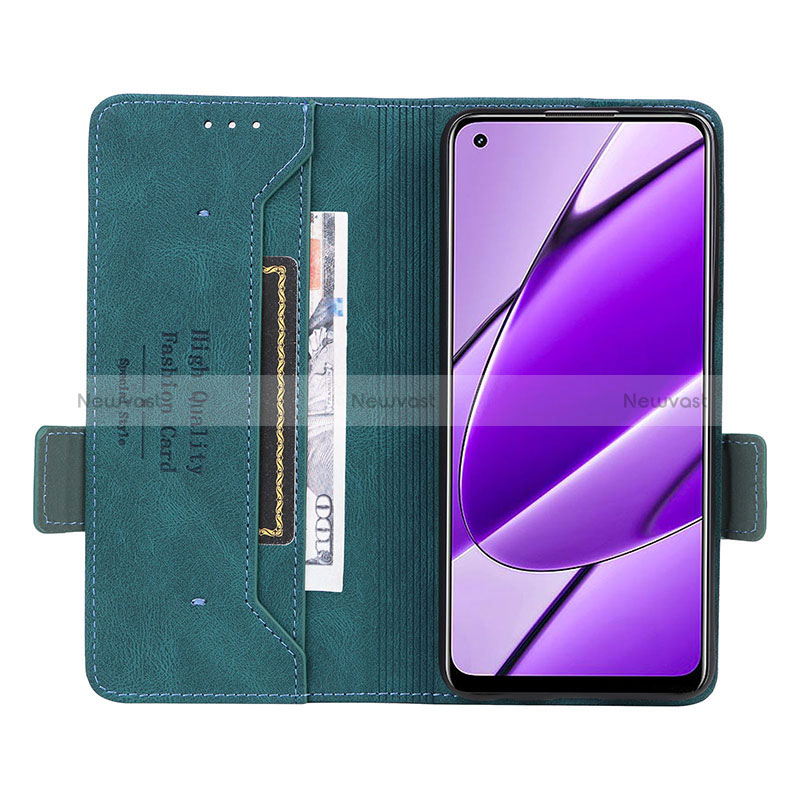 Leather Case Stands Flip Cover Holder L06Z for Realme 11 4G