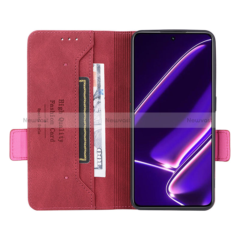 Leather Case Stands Flip Cover Holder L06Z for Realme GT Neo5 SE 5G