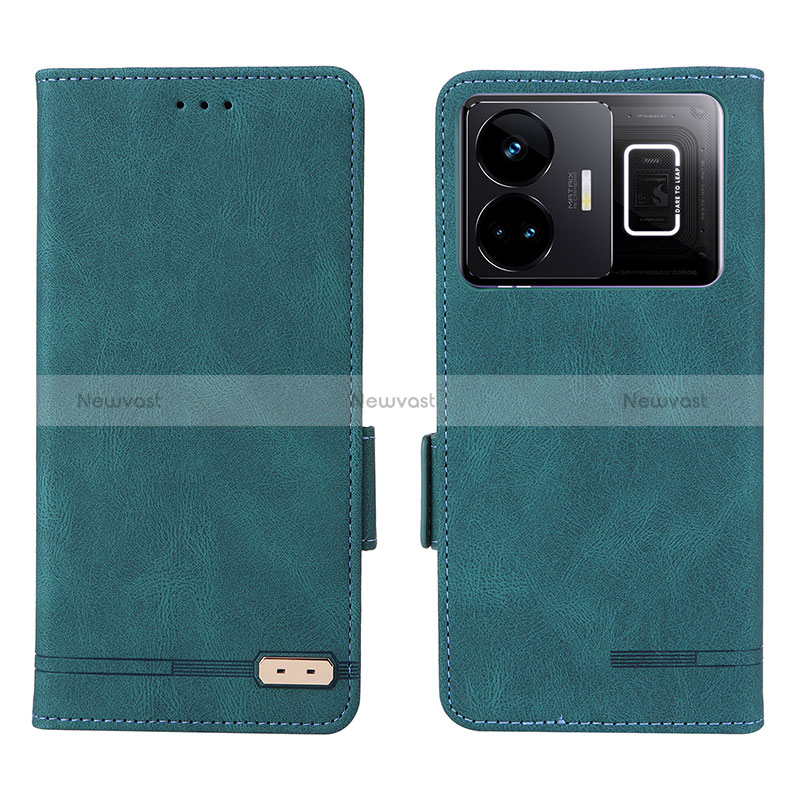 Leather Case Stands Flip Cover Holder L06Z for Realme GT3 5G