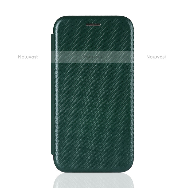 Leather Case Stands Flip Cover Holder L06Z for Samsung Galaxy XCover Pro Green