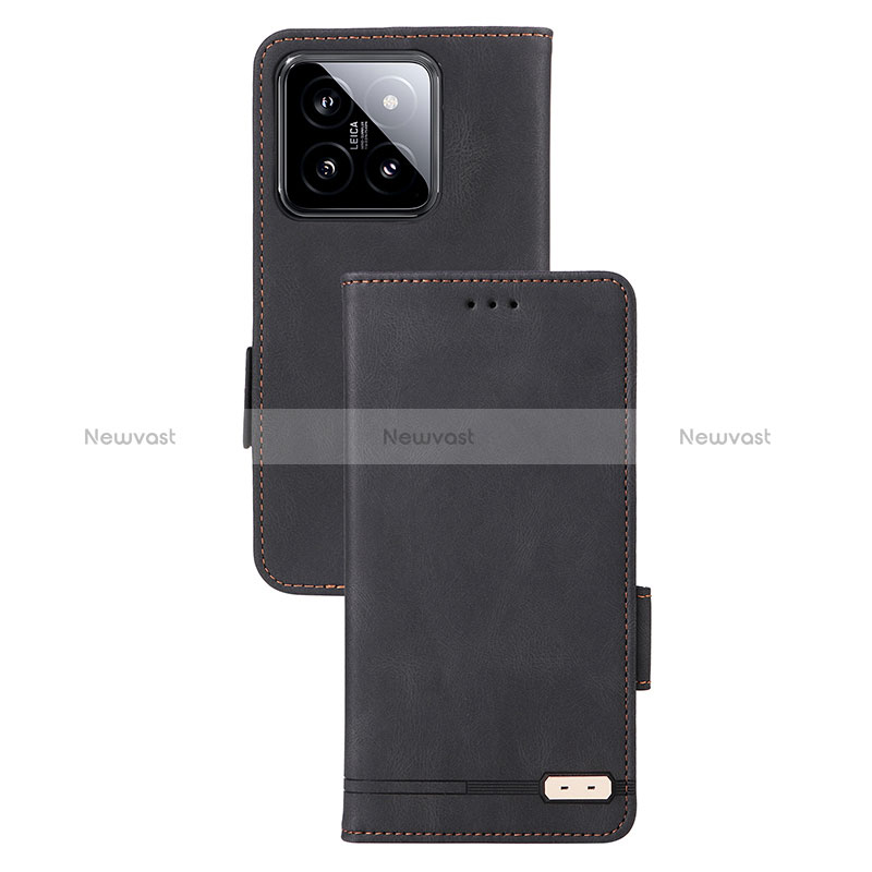 Leather Case Stands Flip Cover Holder L06Z for Xiaomi Mi 14 5G