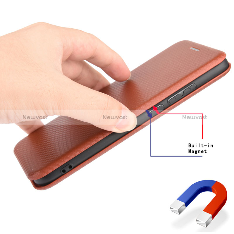 Leather Case Stands Flip Cover Holder L06Z for Xiaomi POCO C31