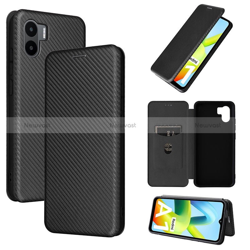 Leather Case Stands Flip Cover Holder L06Z for Xiaomi Poco C50