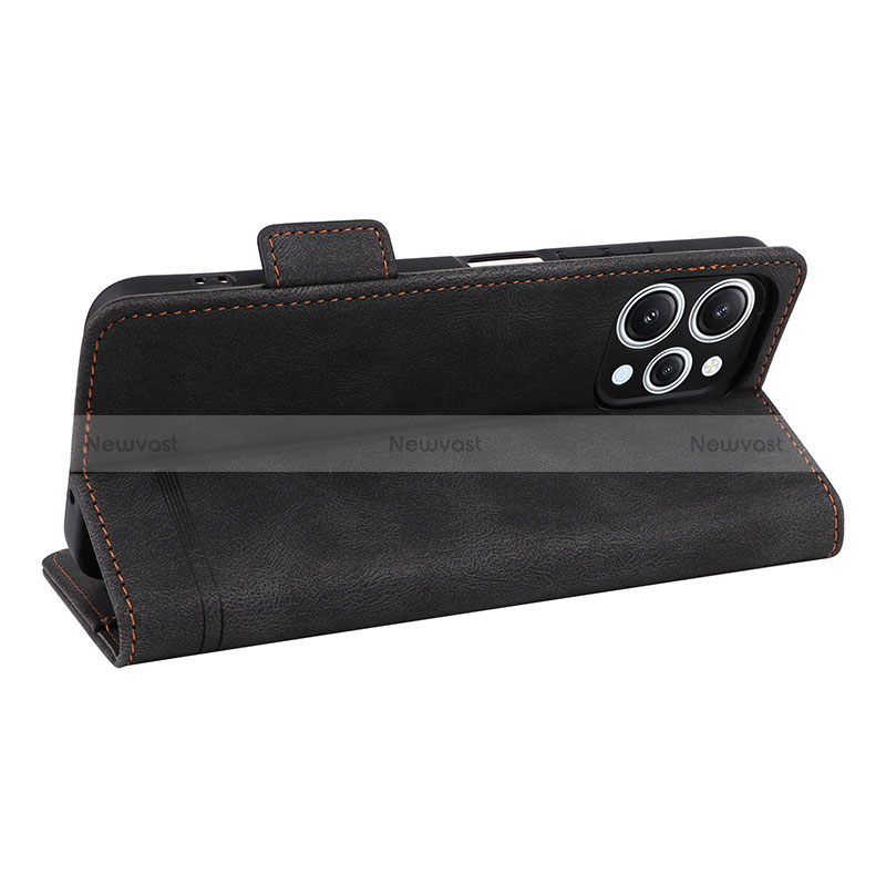 Leather Case Stands Flip Cover Holder L06Z for Xiaomi Redmi 12 4G