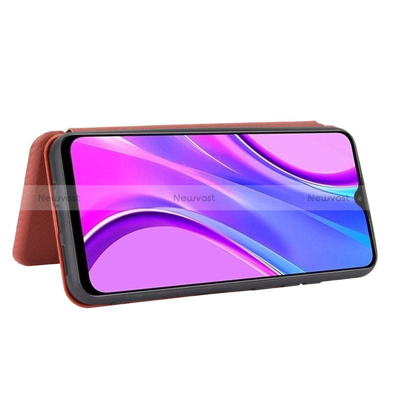 Leather Case Stands Flip Cover Holder L06Z for Xiaomi Redmi 9 Activ