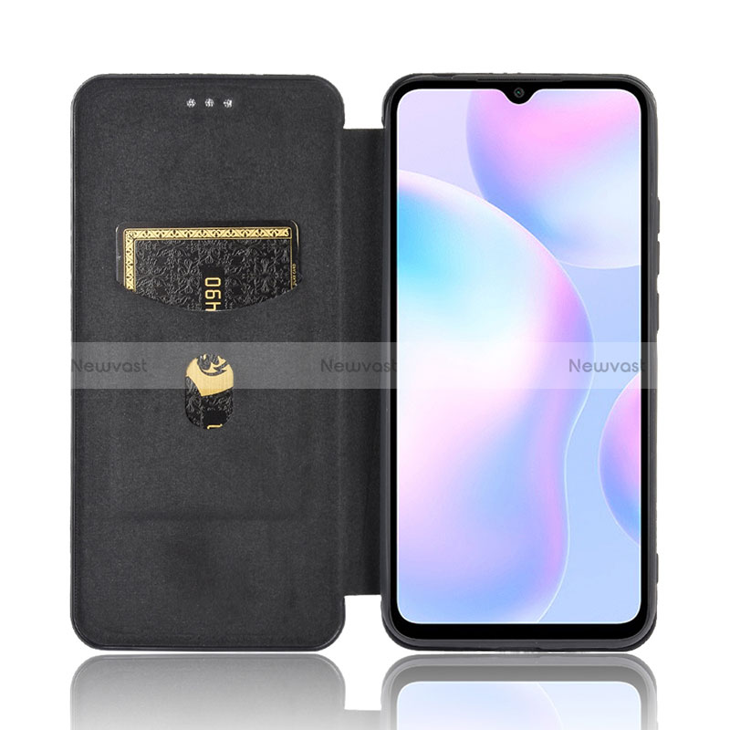 Leather Case Stands Flip Cover Holder L06Z for Xiaomi Redmi 9A