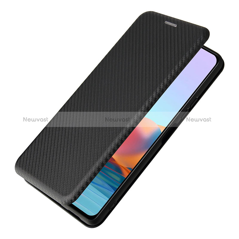 Leather Case Stands Flip Cover Holder L06Z for Xiaomi Redmi Note 10 Pro 4G