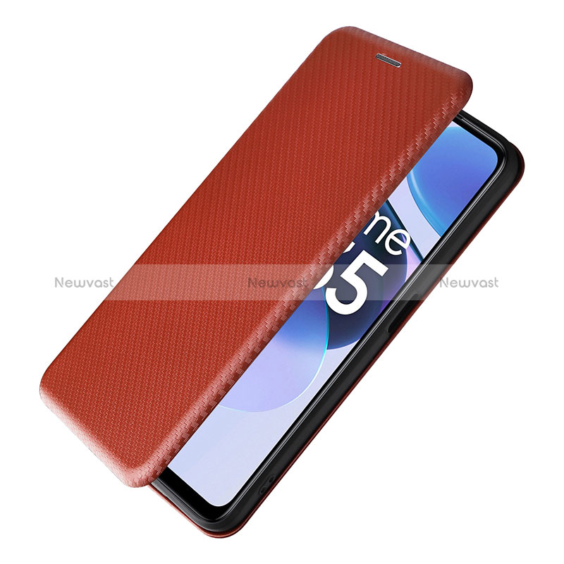 Leather Case Stands Flip Cover Holder L07Z for Realme C35