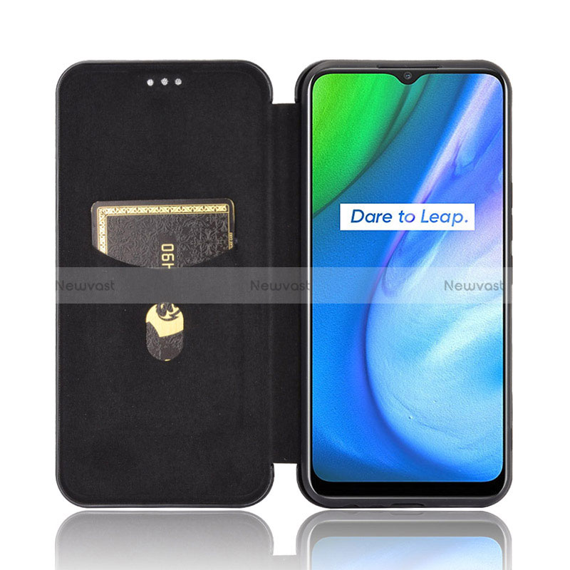 Leather Case Stands Flip Cover Holder L07Z for Realme Q2i 5G