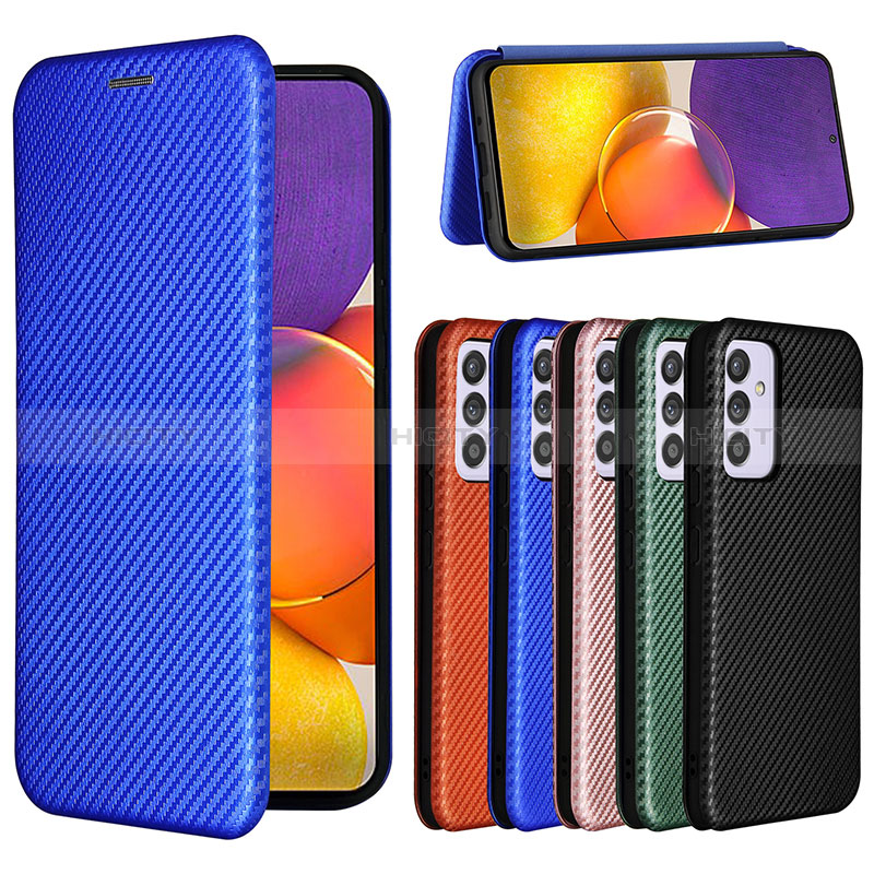 Leather Case Stands Flip Cover Holder L07Z for Samsung Galaxy A05s