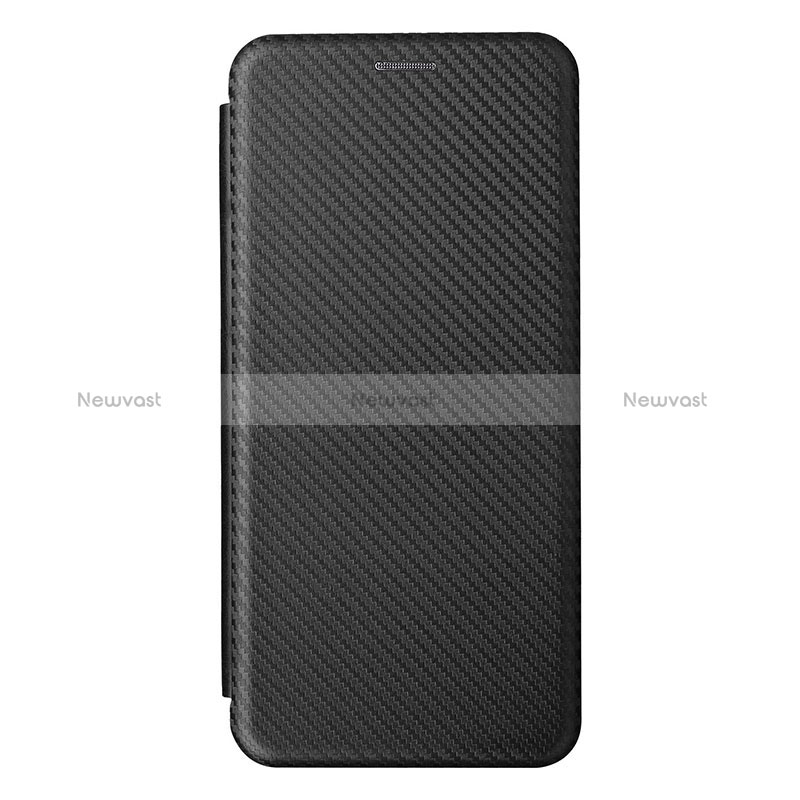 Leather Case Stands Flip Cover Holder L07Z for Samsung Galaxy A23 4G Black