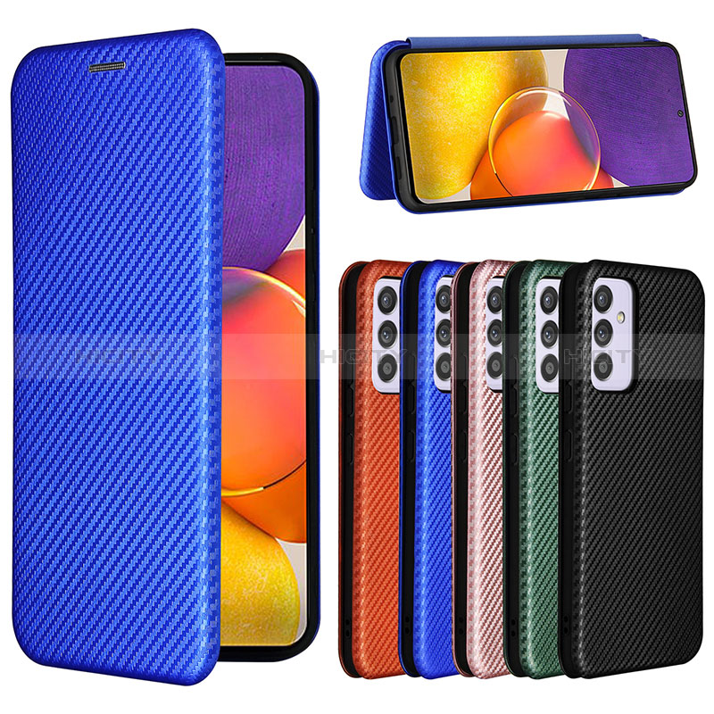 Leather Case Stands Flip Cover Holder L07Z for Samsung Galaxy A82 5G