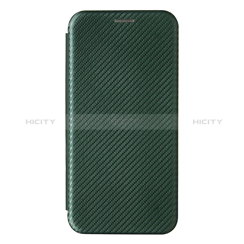 Leather Case Stands Flip Cover Holder L07Z for Samsung Galaxy A82 5G Green