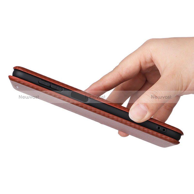 Leather Case Stands Flip Cover Holder L07Z for Samsung Galaxy M23 5G