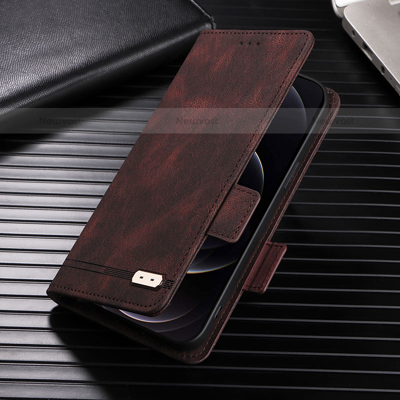 Leather Case Stands Flip Cover Holder L07Z for Samsung Galaxy S21 Plus 5G