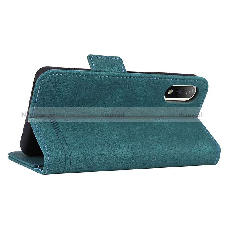 Leather Case Stands Flip Cover Holder L07Z for Sony Xperia Ace III