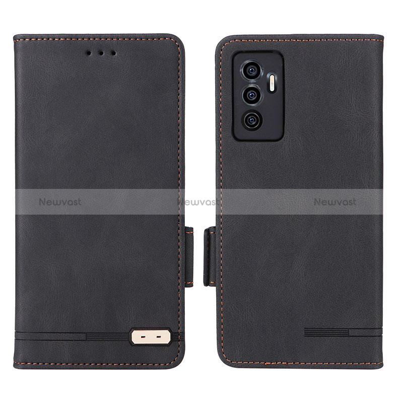 Leather Case Stands Flip Cover Holder L07Z for Vivo V23e 5G