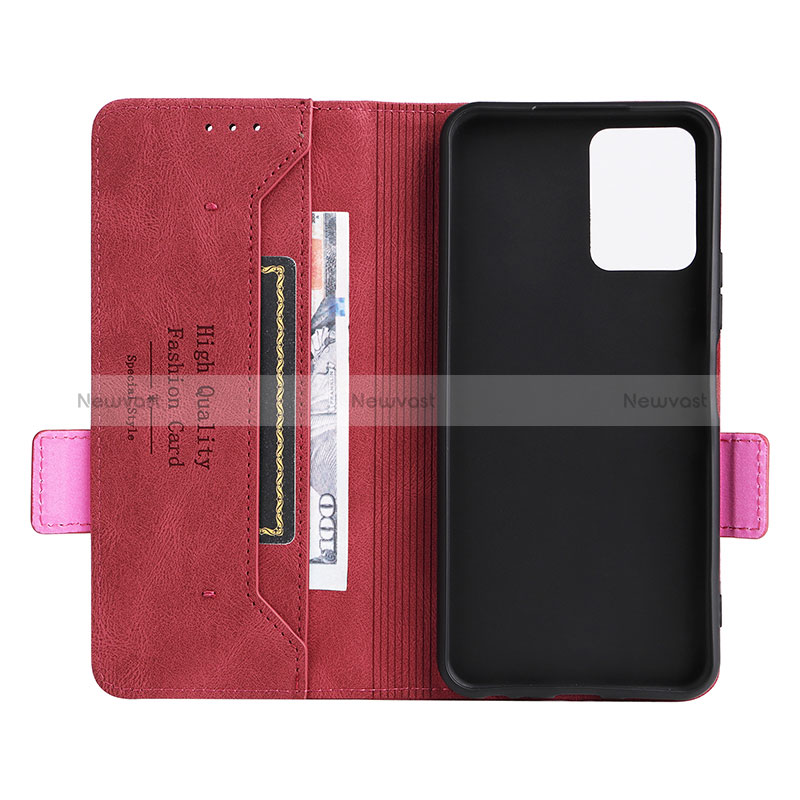 Leather Case Stands Flip Cover Holder L07Z for Vivo Y21