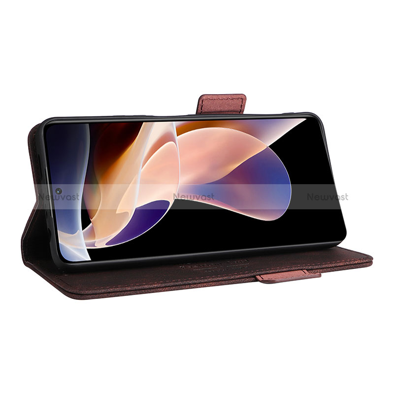 Leather Case Stands Flip Cover Holder L07Z for Xiaomi Mi 11i 5G (2022)