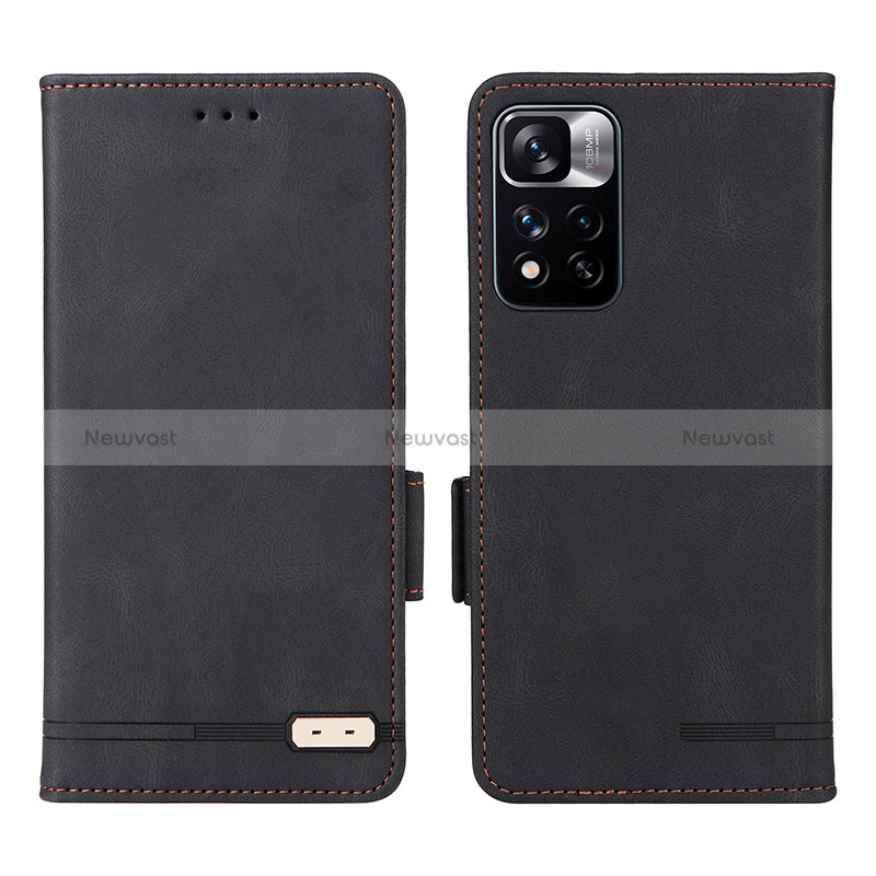Leather Case Stands Flip Cover Holder L07Z for Xiaomi Mi 11i 5G (2022)