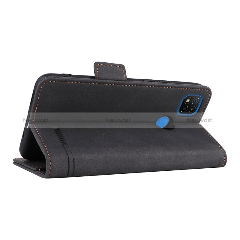 Leather Case Stands Flip Cover Holder L07Z for Xiaomi POCO C3