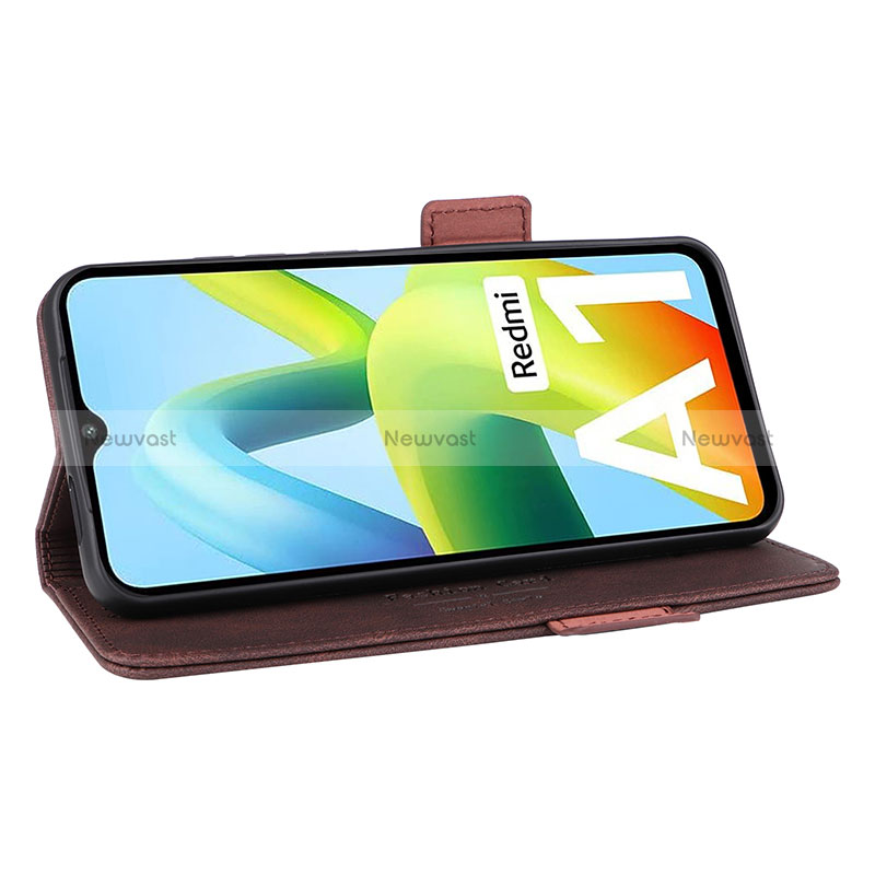 Leather Case Stands Flip Cover Holder L07Z for Xiaomi Poco C51