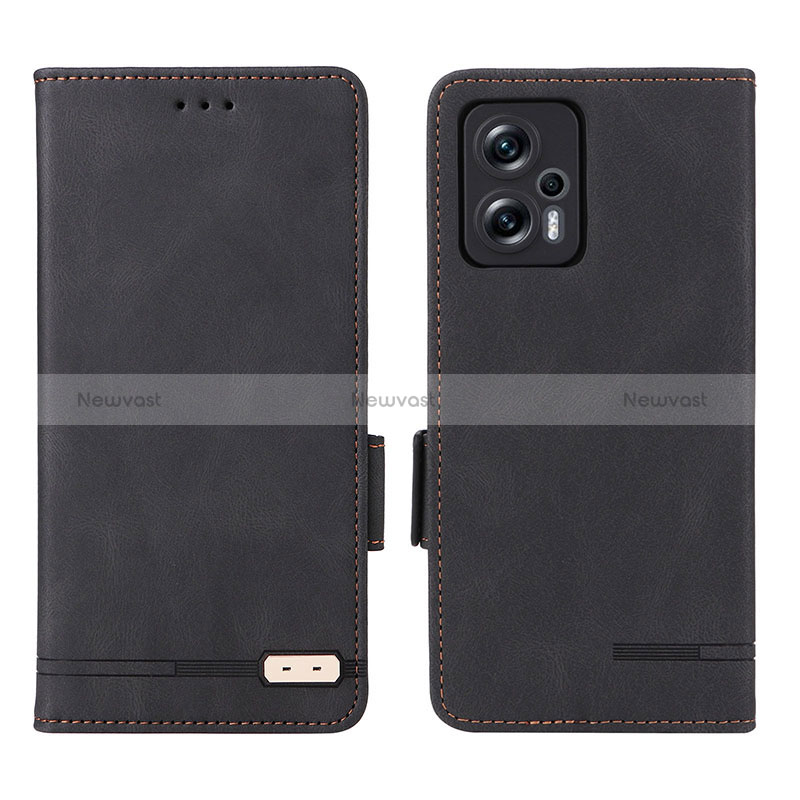 Leather Case Stands Flip Cover Holder L07Z for Xiaomi Poco X4 GT 5G