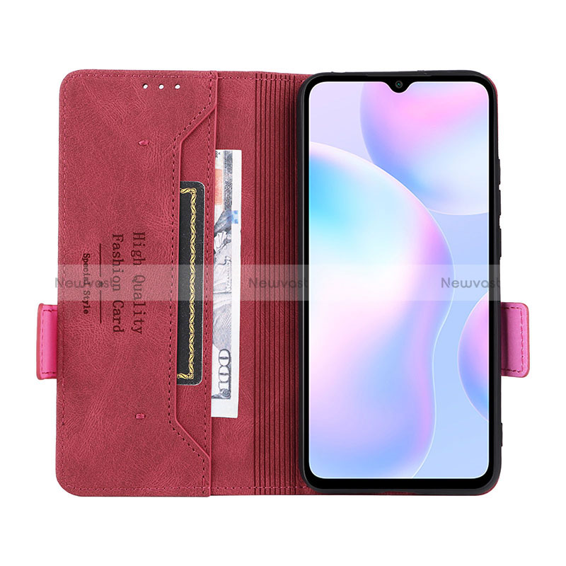 Leather Case Stands Flip Cover Holder L07Z for Xiaomi Redmi 9i