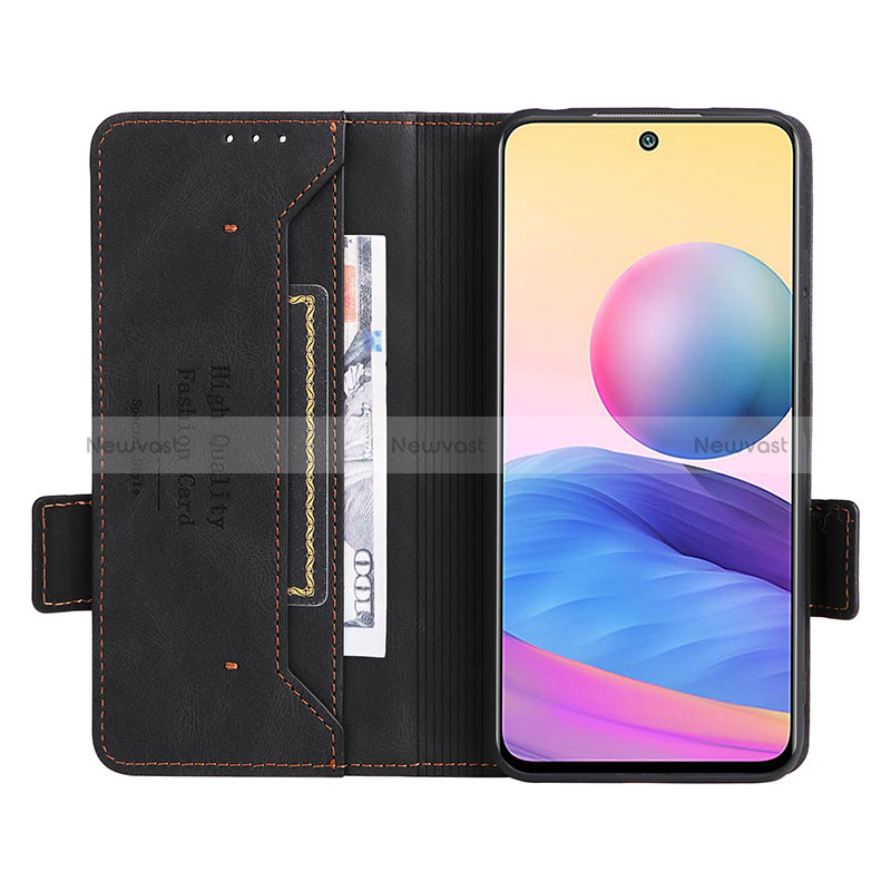 Leather Case Stands Flip Cover Holder L07Z for Xiaomi Redmi Note 10 5G