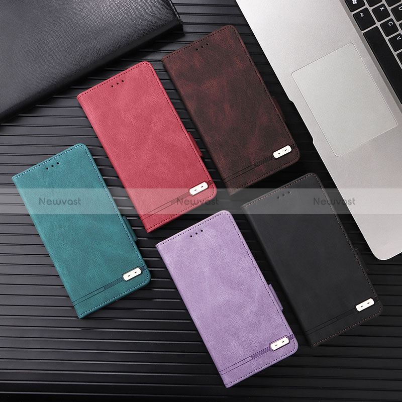 Leather Case Stands Flip Cover Holder L07Z for Xiaomi Redmi Note 10 JE 5G