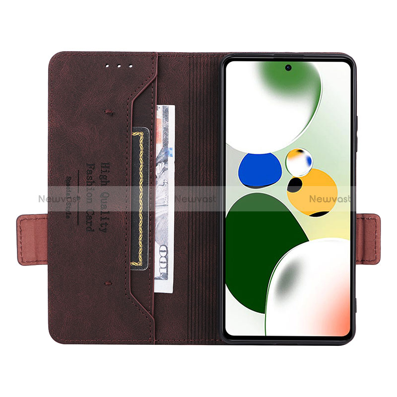 Leather Case Stands Flip Cover Holder L07Z for Xiaomi Redmi Note 12 Pro Speed 5G