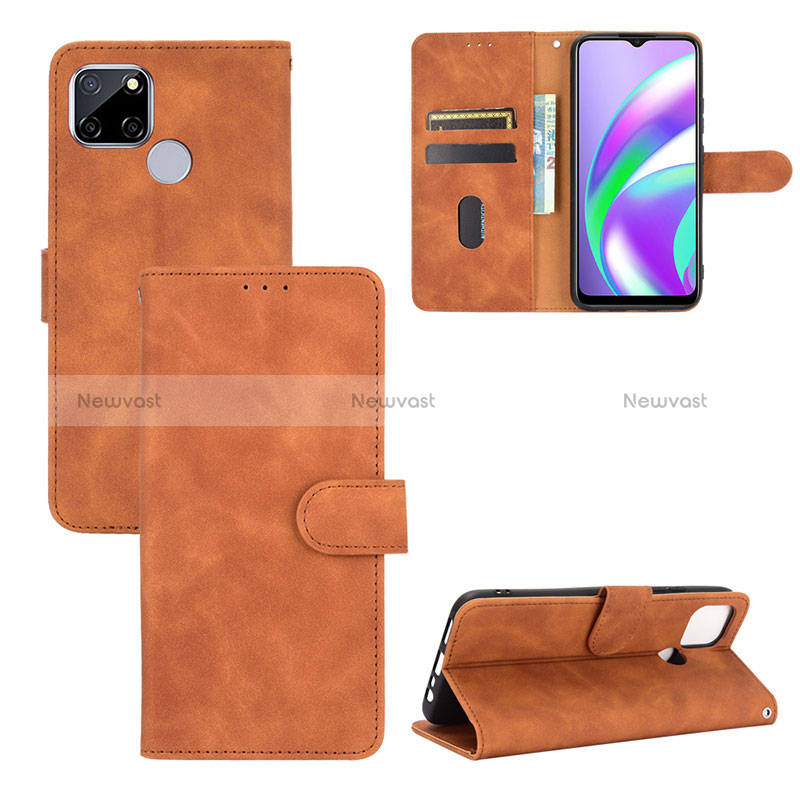 Leather Case Stands Flip Cover Holder L08Z for Realme 7i RMX2193