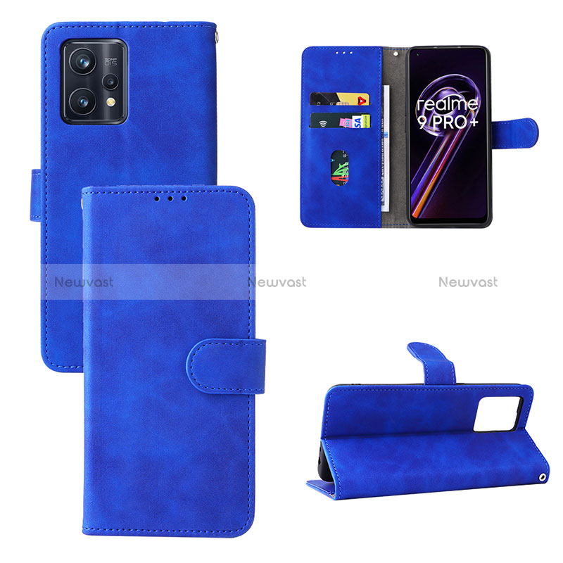 Leather Case Stands Flip Cover Holder L08Z for Realme 9 Pro+ Plus 5G