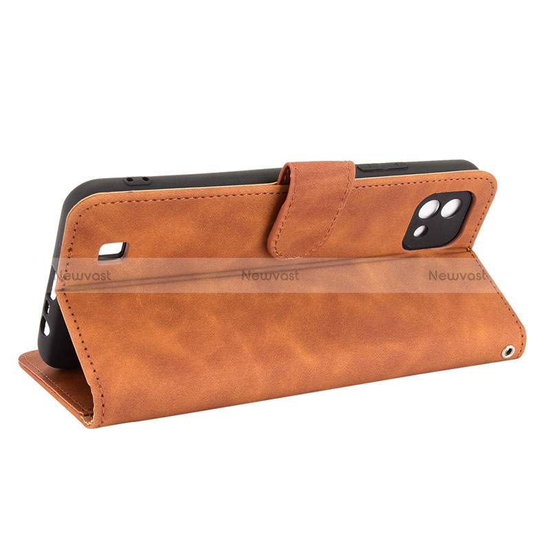 Leather Case Stands Flip Cover Holder L08Z for Realme C11 (2021)