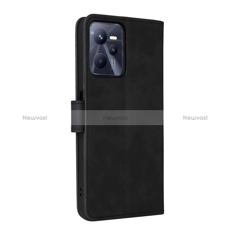 Leather Case Stands Flip Cover Holder L08Z for Realme C35