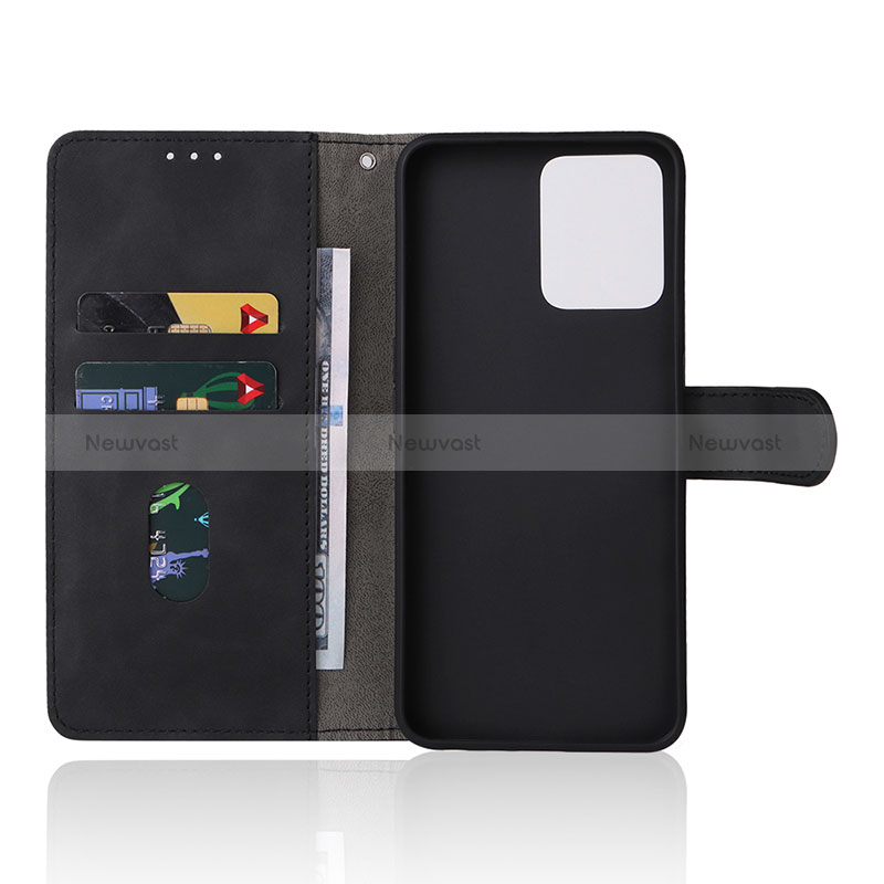 Leather Case Stands Flip Cover Holder L08Z for Realme C35