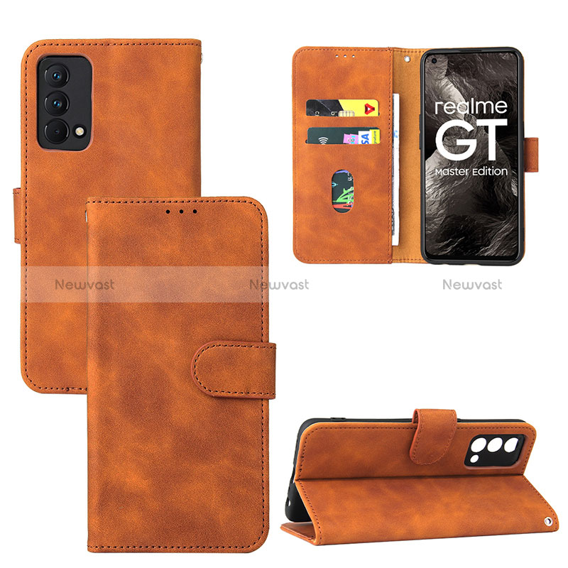 Leather Case Stands Flip Cover Holder L08Z for Realme GT Master 5G