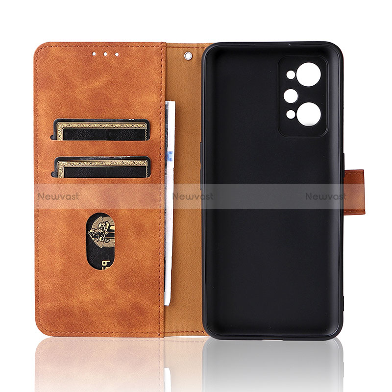 Leather Case Stands Flip Cover Holder L08Z for Realme Q5 Pro 5G