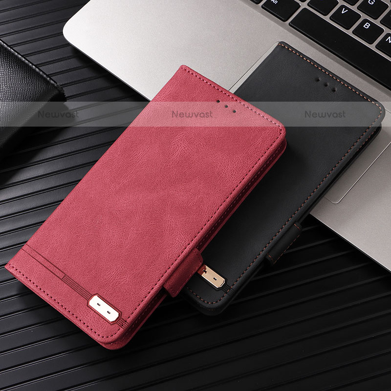 Leather Case Stands Flip Cover Holder L08Z for Samsung Galaxy Z Fold3 5G