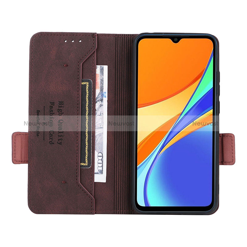 Leather Case Stands Flip Cover Holder L08Z for Xiaomi Redmi 10A 4G