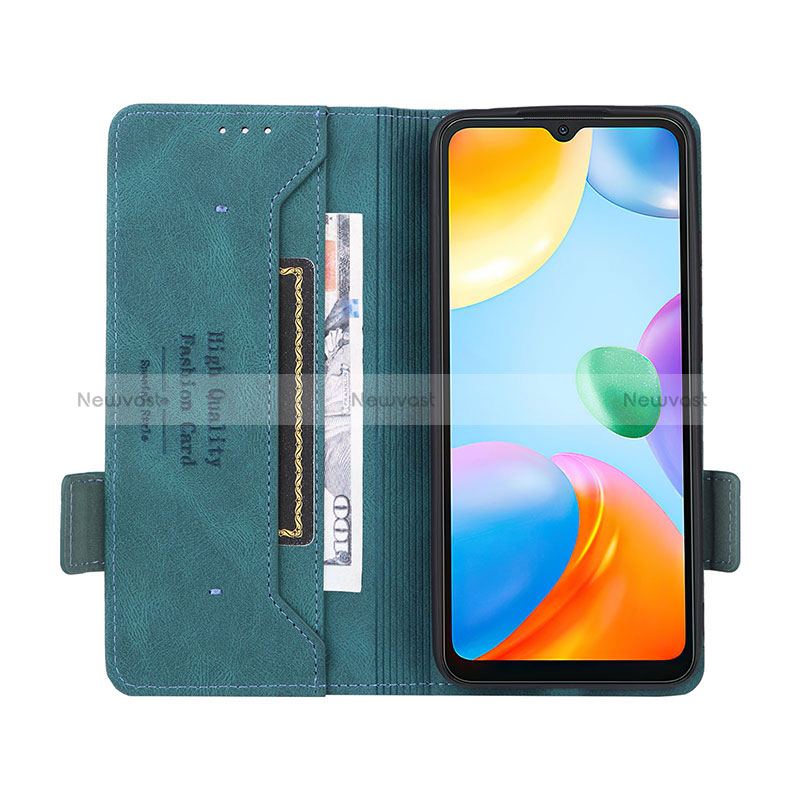 Leather Case Stands Flip Cover Holder L08Z for Xiaomi Redmi 10C 4G