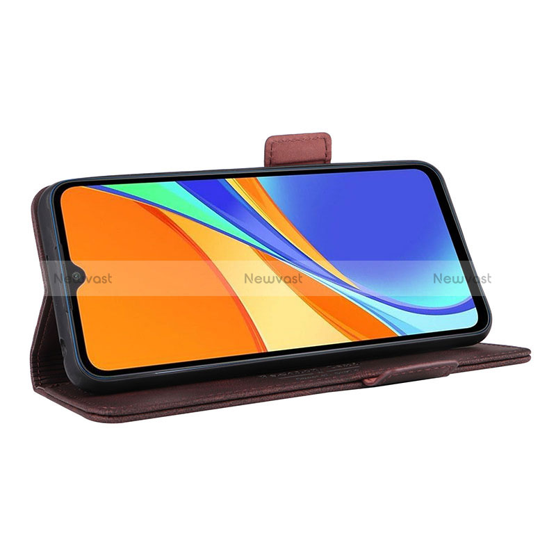 Leather Case Stands Flip Cover Holder L08Z for Xiaomi Redmi 9 Activ