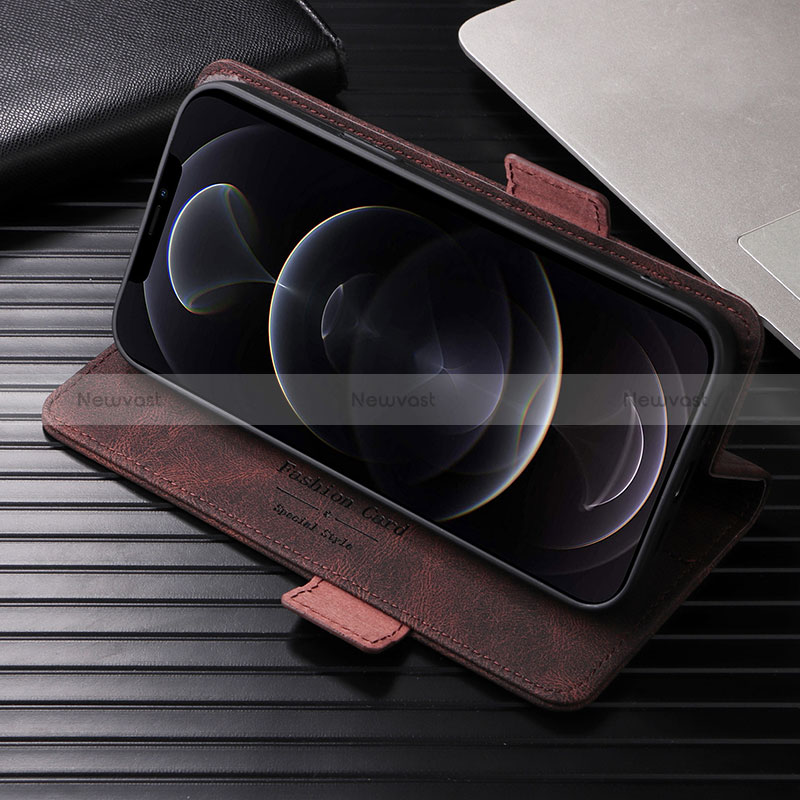 Leather Case Stands Flip Cover Holder L08Z for Xiaomi Redmi 9i