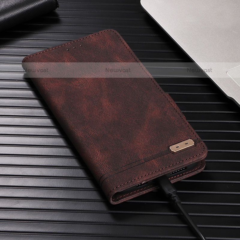 Leather Case Stands Flip Cover Holder L09Z for Samsung Galaxy M32 5G