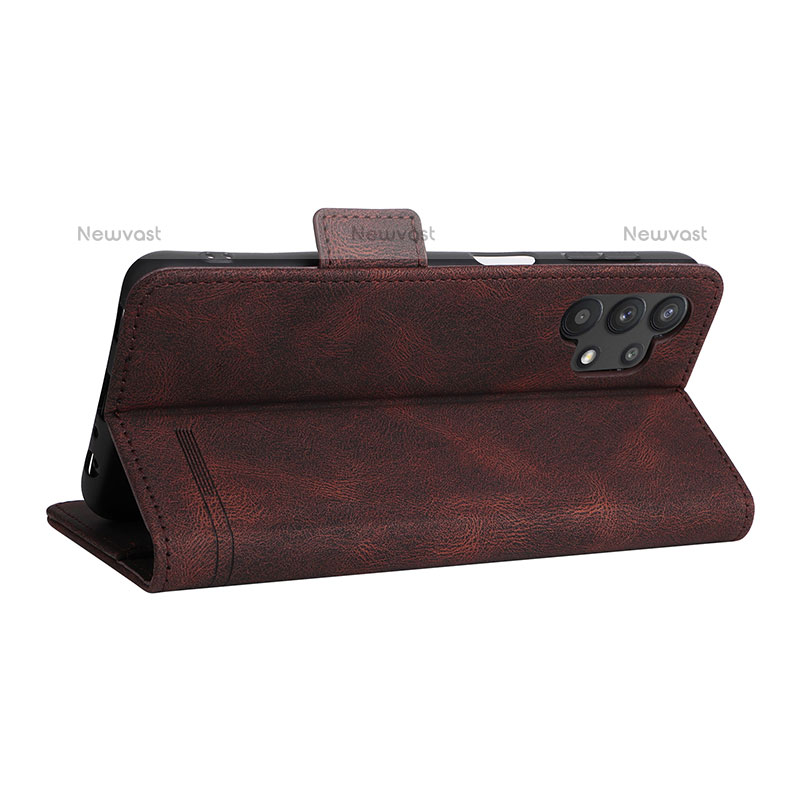 Leather Case Stands Flip Cover Holder L09Z for Samsung Galaxy M32 5G