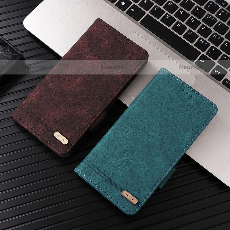 Leather Case Stands Flip Cover Holder L09Z for Samsung Galaxy M33 5G