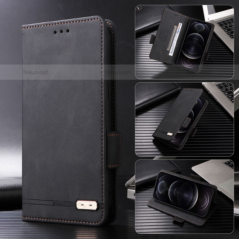 Leather Case Stands Flip Cover Holder L09Z for Samsung Galaxy S22 Plus 5G