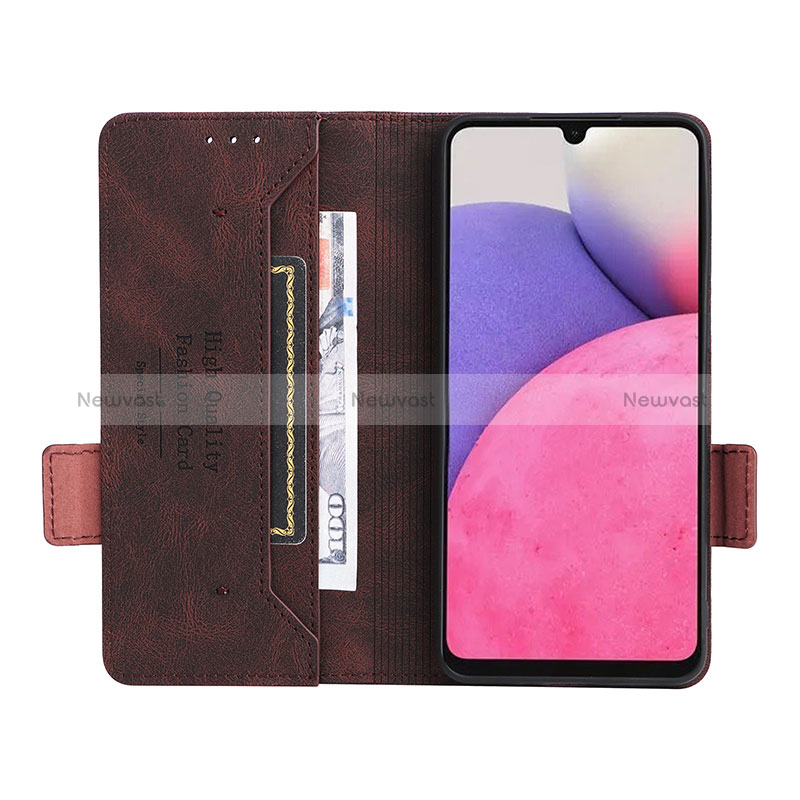 Leather Case Stands Flip Cover Holder L10Z for Samsung Galaxy A33 5G