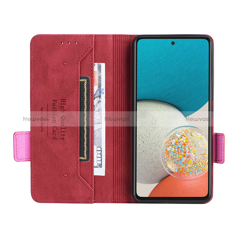 Leather Case Stands Flip Cover Holder L10Z for Samsung Galaxy A53 5G